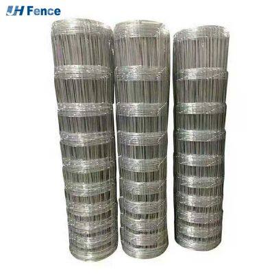 Рулонные панели для скотоводческих заборов с заплетенным шарнирным соединением, оцинкованные фермерские ворота