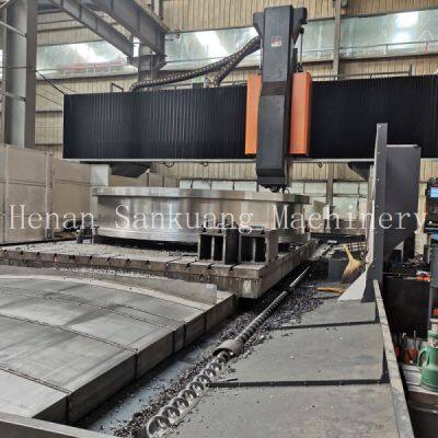 Bridge-Type CNC Gantry Mill for Construction Machinery Parts With Coolant System photo-3