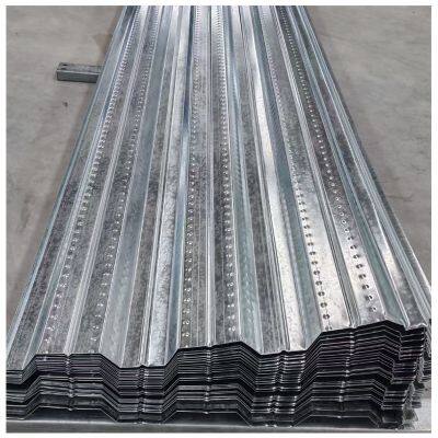Building Support GalvanIzed 1.2mm Metal Floor Deck Sheet Corrugated Decking Open Galvanized Floor Deck photo-2