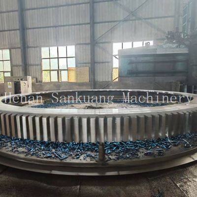 Rotary Kiln Drive Gear Ring With Ground Tooth Profile for Smooth Operation