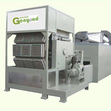 High Profit Medium Quantity Paper Mill Used Paper Recycling Egg Tray Molded Pulp Making Machine