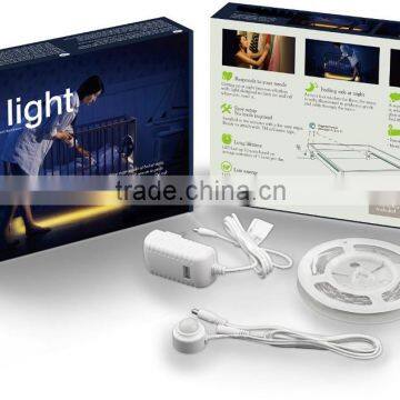 100cm bed light motion activated ambient LED lighting led strips kit for baby bed