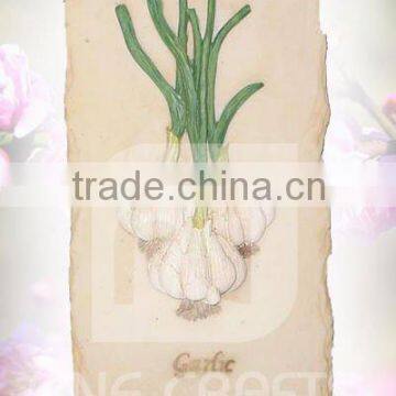 Glass fibre reinforcement wall plaque