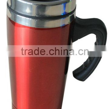 16oz BPA free stainless steel travel mug / thermo mug