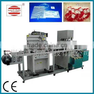 Fully automatic Screen Printing and Plastic Welding 2 in 1 Medical infusion bag Production line