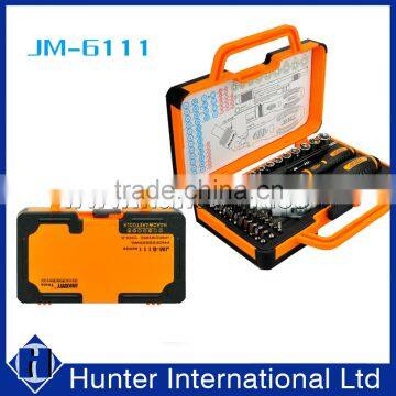 Hot Selling JM-6111 Ratchet Screwdriver Tool Set