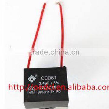 Capacitor CBB61 450V2.4UF