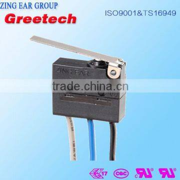 no arm Solder PCB waterproof micro switch for UL,CUL,5A 3A 5e4 SPDT