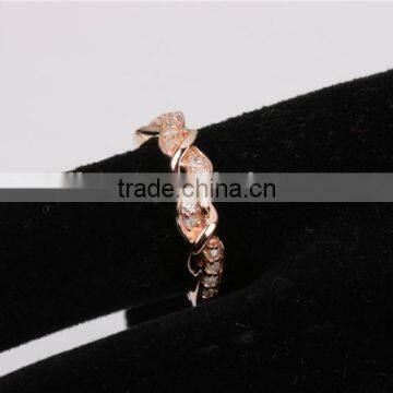 New Arriving 10k Rose Gold Latest Wedding Women Ring Designs photo-2