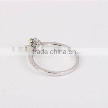 Guangzhou Factory OEM 925 Sterling Silver Zircon Ring,customize 9k,14k,18k Jewelry photo-5