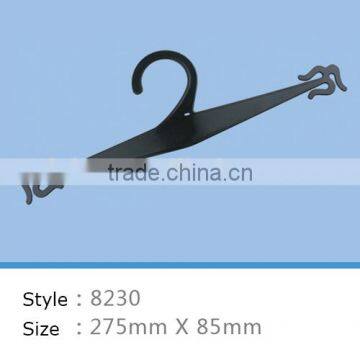 Wholesale Fashion Design Plastic Clothes Hanger for Underwear and Bra
