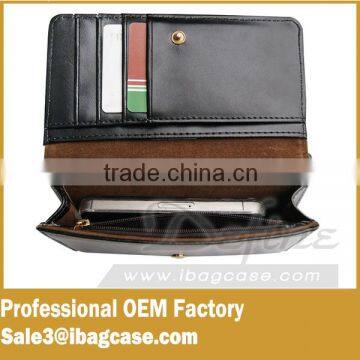 Leather Card Holder RFID Wallet Womens Clutch Organizer Travel Holder photo-3