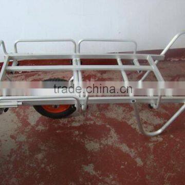 Aluminum hand cart 4 wheel hand trolly hand truck