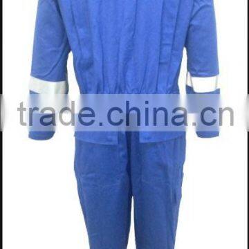 Workwear Industrial 100% Cotton & EN11612 Flame Retardant & Anti-static Reflective Safety Coverall photo-2