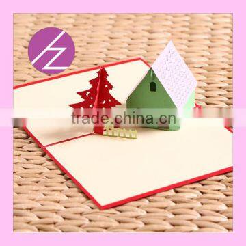 3D House Wedding Invitation Party Card Greeting Card 3D-17