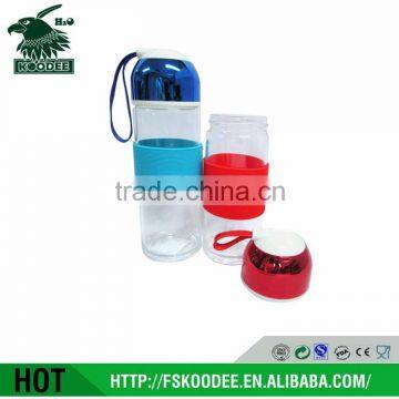 350ml New Sports Juice Drinking Glass Water Bottles Wholesale