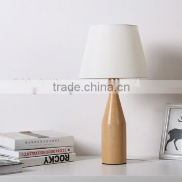 LED Wood table Light JK-879-15 LED Wood table lamp E14 Bulbs New design Modern Bedroom Hot sale Nature Wood Table Lamp