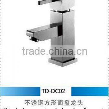 Environment Friendly Bathroom stainless steel square garden water tap brand