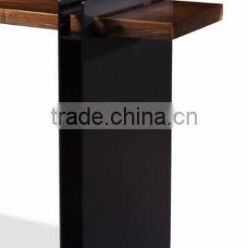 Long Narrow Console Table Morden Simple Design Made In Wood With Metal Leg For Home Use photo-3