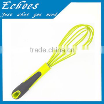 Silicon whisk with soft handle