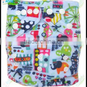 New Coming Cartoon Character Fitting Baby Cloth Diapers