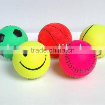 Eco Friendly colorful solid rubber ball ,stress ball