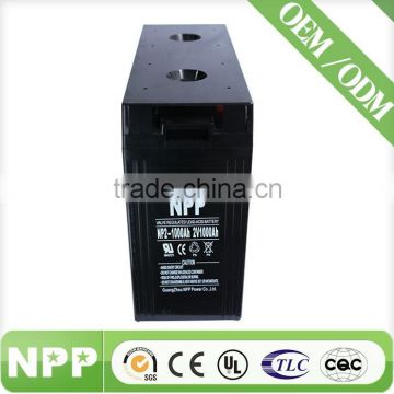 2 volt max power 2v1000ah vrla battery for solar system