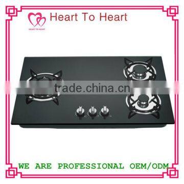 Built in Tempered Glass Gas Stove/Gas hob/Gas Cooker XLX-813G