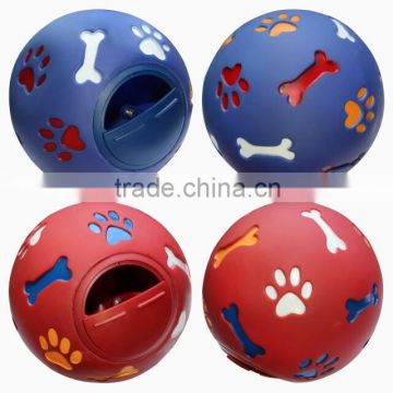 New item 7.5/11/14CM dog food toy ball dispenser