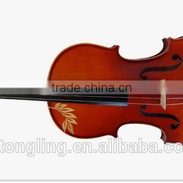 Quality Art Student Carved Violin TL-004 photo-2