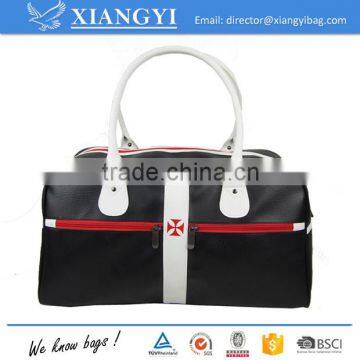 Fashionable Semi-leather PU/PVC leather duffle travel bag                        
                                                                                Supplier's Choice