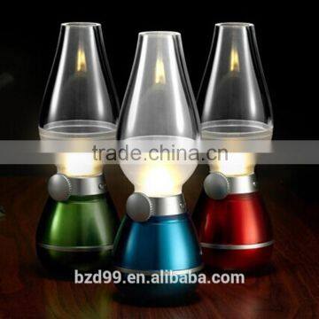 Blow Control USB Rechargeable Classic Decorative Kerosene Oil Lamps / Best Promotional Gift and Traditional Meeting photo-2