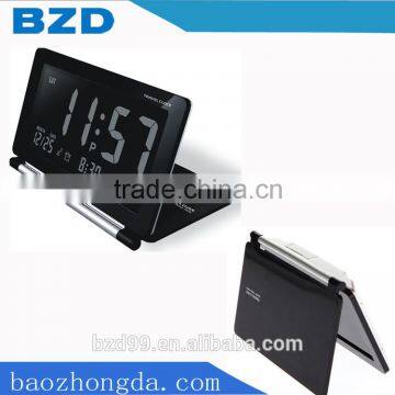 Multi-functional Pocket Flip World Time Travel Analog Alarm Clock / Electronic items Manufacturer OEM/ODM