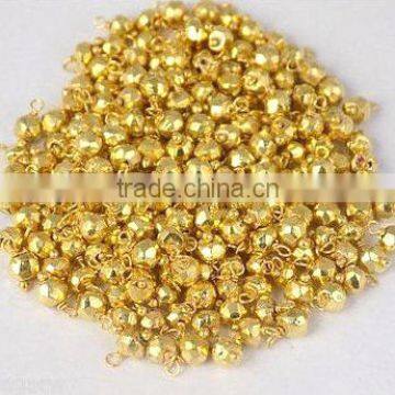 AAA Beautiful Natural 24k Gold Plated Gold Pyrite Loose Gemstone Beads Bead 3-4mm Wire Wrapped Semiprecious Beads