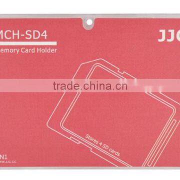 Memory Card Case MCH-SD4CN JJC Compact SD Card Holder Plastic Card Holder photo-3