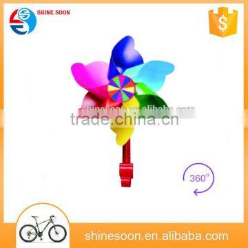 OEM colorful kid bicycle windmill with high strength nylon rod, Children's bicycles / scooters accessories