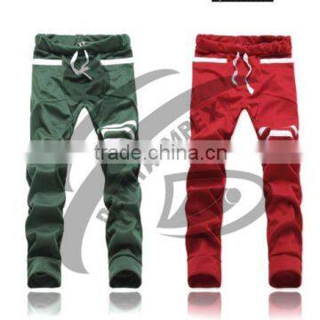 red and green fless Trouser