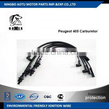 Ignition Wire Set Peugeot 405 Carburetor for Iran Market Ignition Lead Ignition Cable Double Silicone High Performance