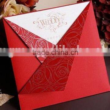 Personalized Folded Wedding Invitation Card Guangzhou photo-2