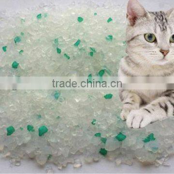 Silica gel kitty sand