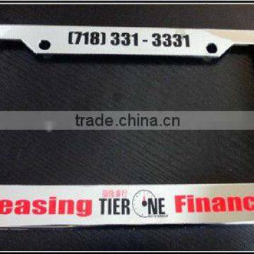 stock USA car plate frame car license frame