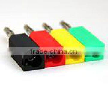 4 mm trapezoidal banana plug