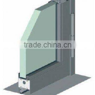 Exposed frame curtain wall double glass reflective glass