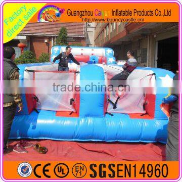 Resident District Use Fun Inflatable Bungee Run Game