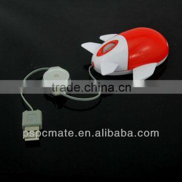 Latest Computer Mouse 3D Wired Mini Airplane Mouse