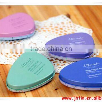 lip balm tin containers/custom metal box/small metal tin boxes