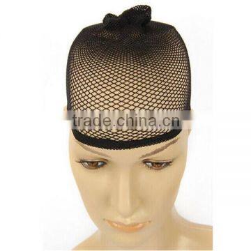 Real Hair Wigs Cap Weaving Mesh Net Fishnet Elastic Ladies Flesh Color photo-6