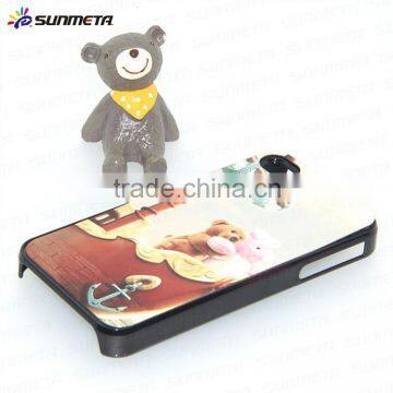 Blank phone case with aluminum sheet for IPHONE4 for sublimation printing