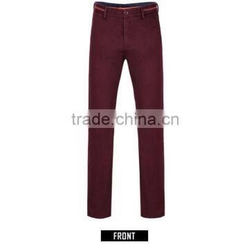 Men's Straight Trousers Business Pants Warm Woolen Pants for Business Man photo-5