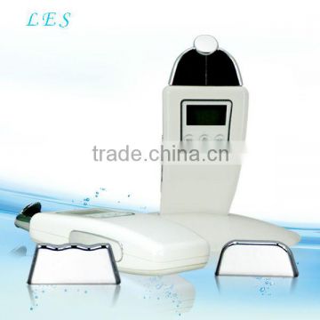 export to European galvanic beauty equipment with 3 optional heads LCD display